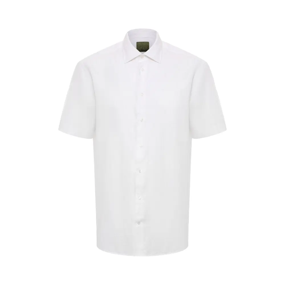 Рубашка Comfort Fit однотонная