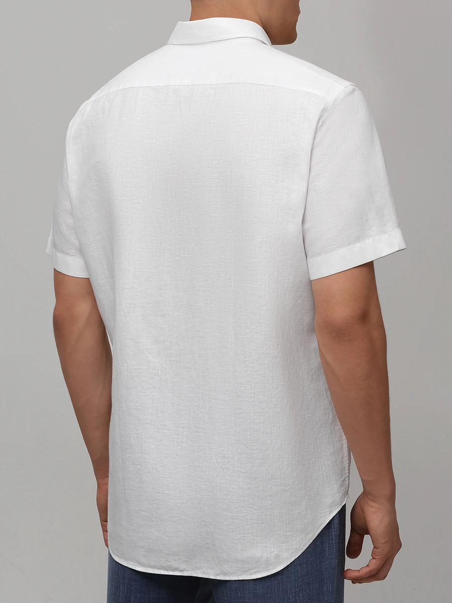 Рубашка Comfort Fit однотонная