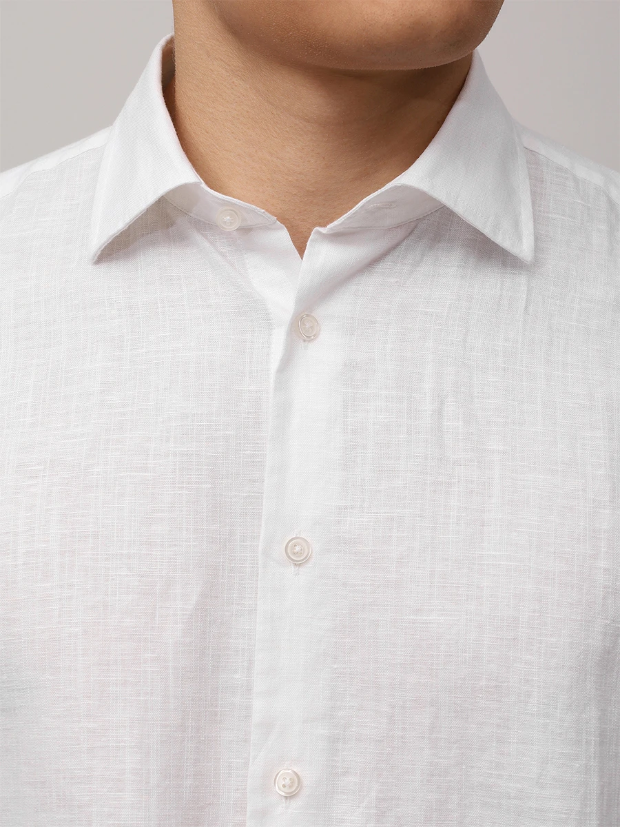 Рубашка Comfort Fit однотонная