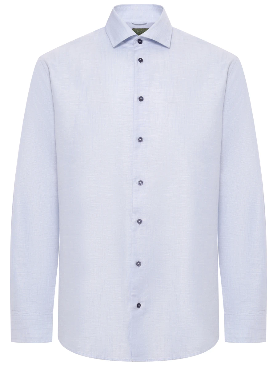 Рубашка Regular Fit однотонная