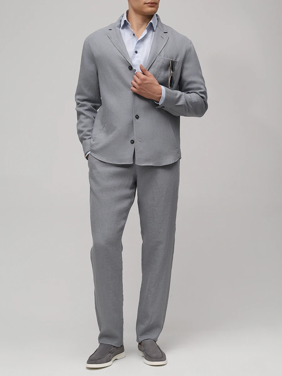 Рубашка Regular Fit однотонная