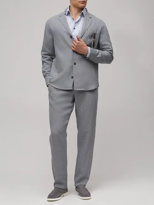 Рубашка Regular Fit однотонная BML