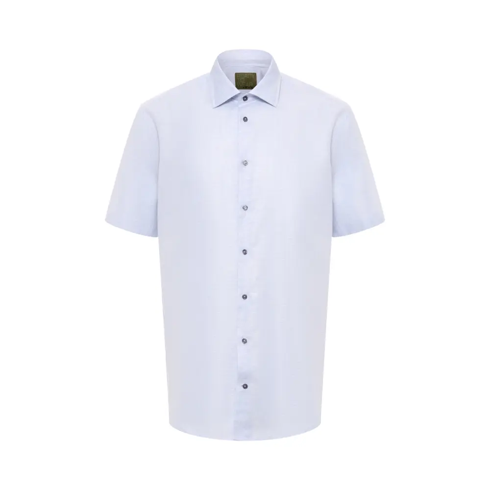 Рубашка Comfort Fit однотонная