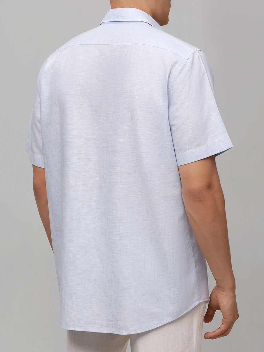 Рубашка Comfort Fit однотонная