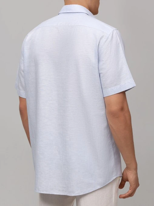 Рубашка Comfort Fit однотонная BML