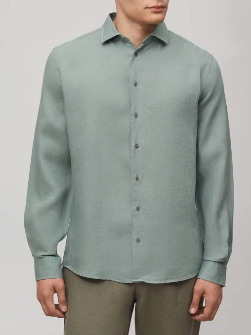 Рубашка Regular Fit льняная BML
