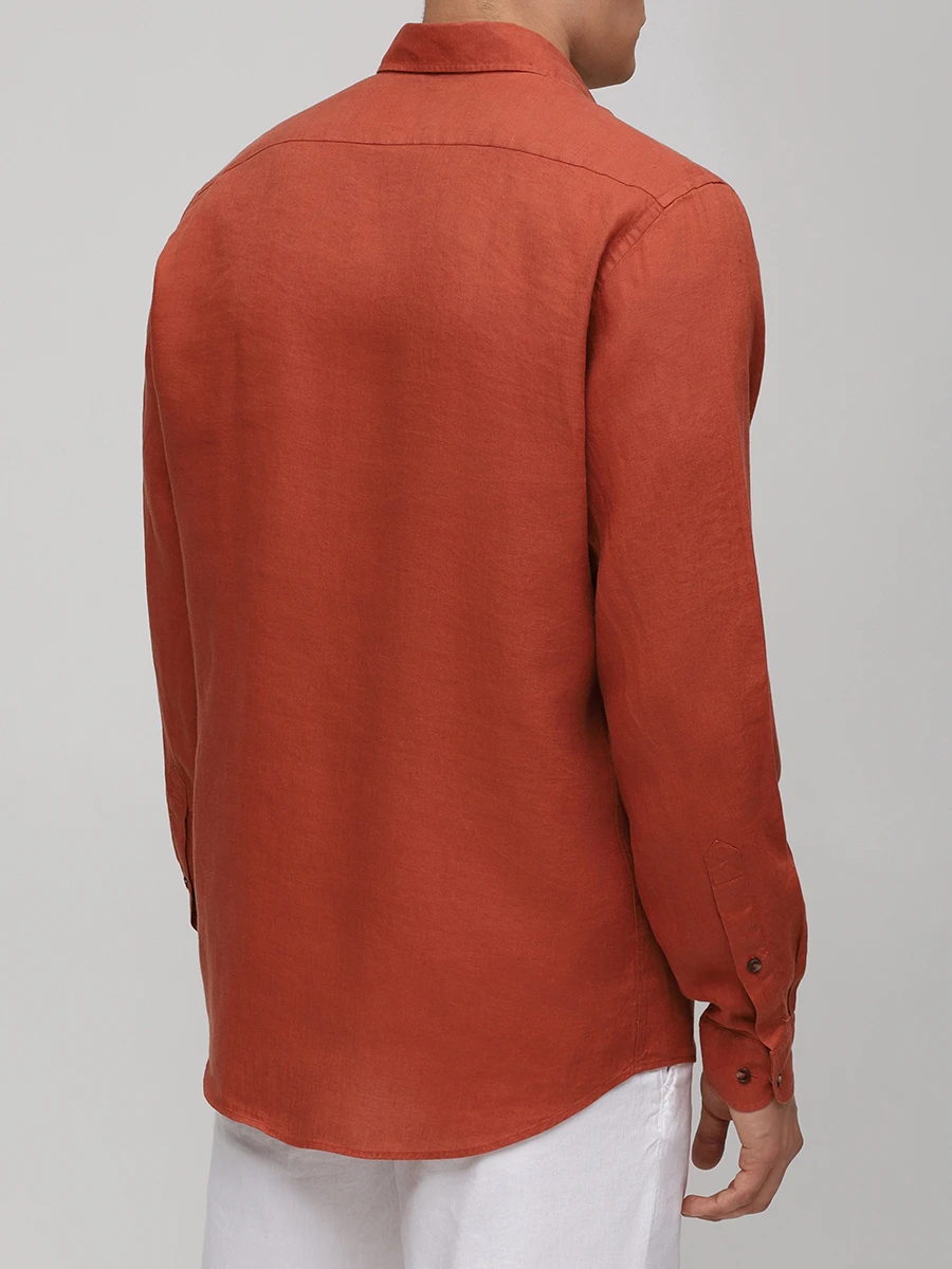 Рубашка Regular Fit льняная