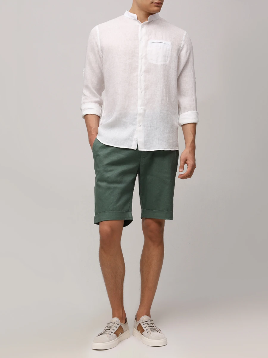 Рубашка Regular Fit льняная