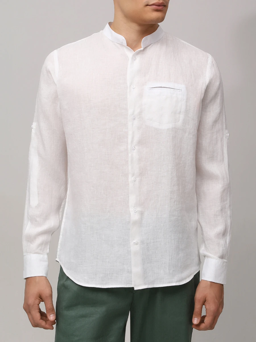 Рубашка Regular Fit льняная