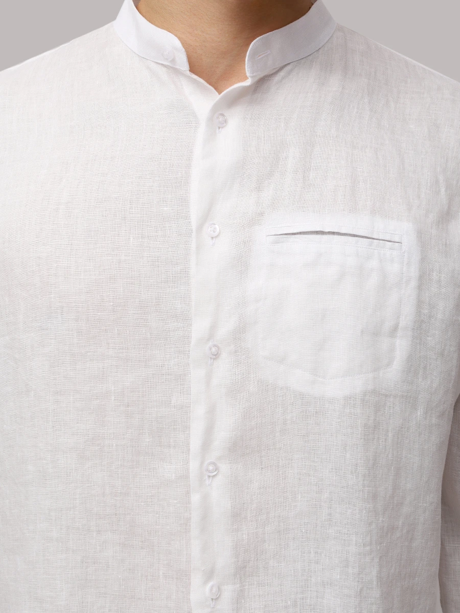 Рубашка Regular Fit льняная