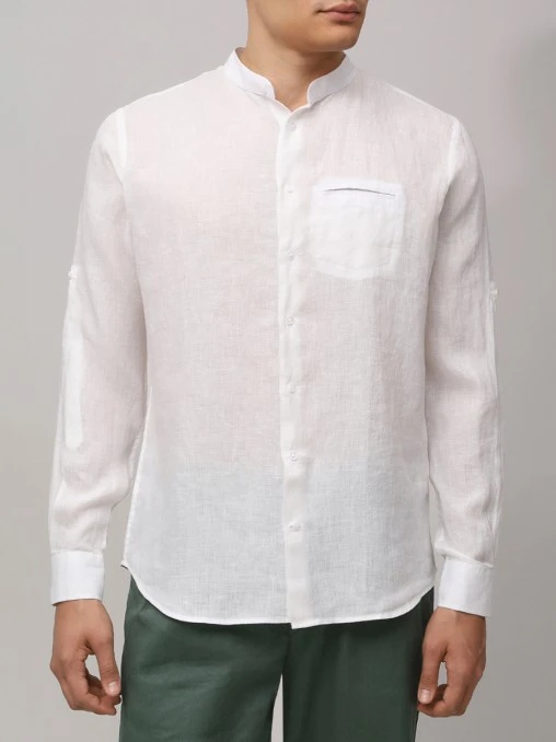 Рубашка Regular Fit льняная BML