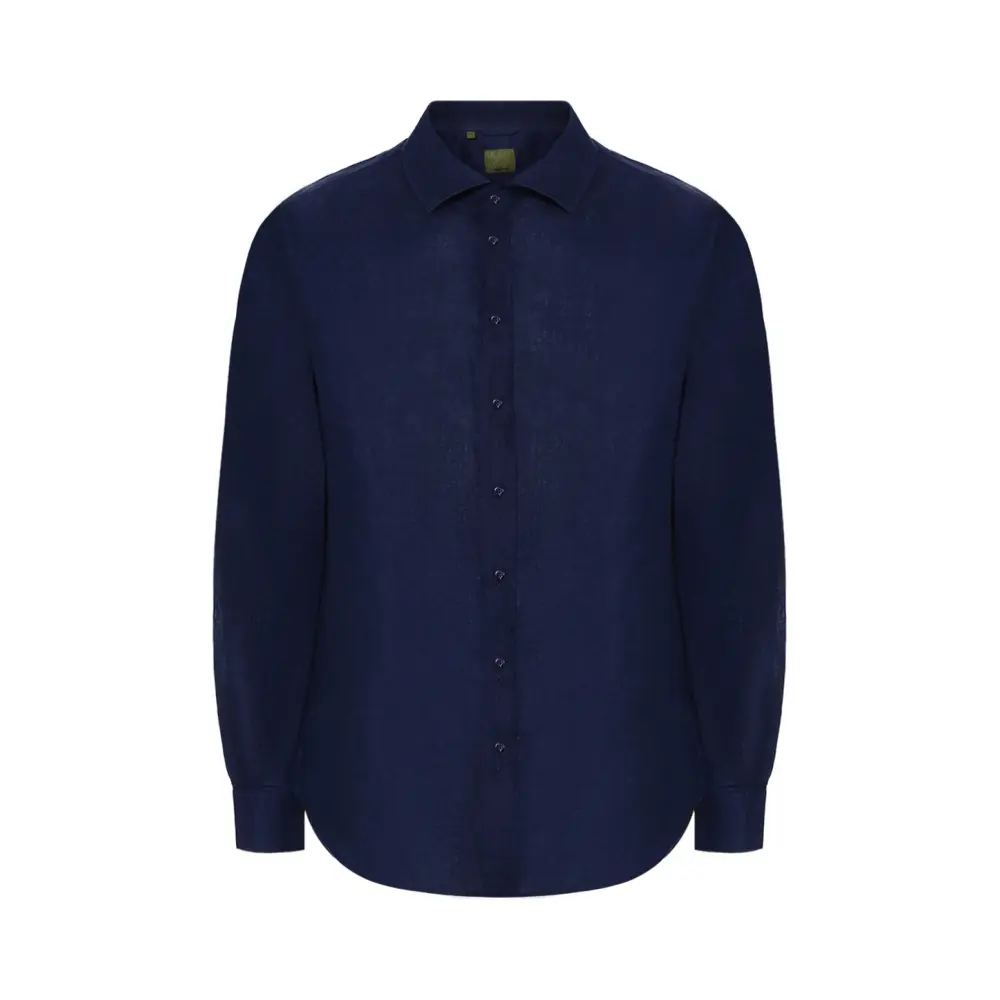 Рубашка Regular Fit льняная