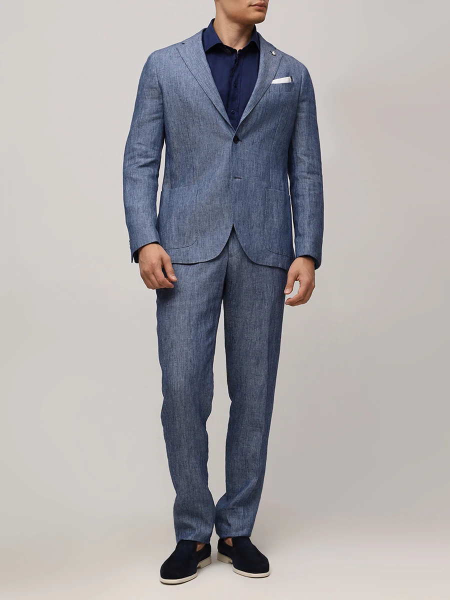 Рубашка Regular Fit льняная