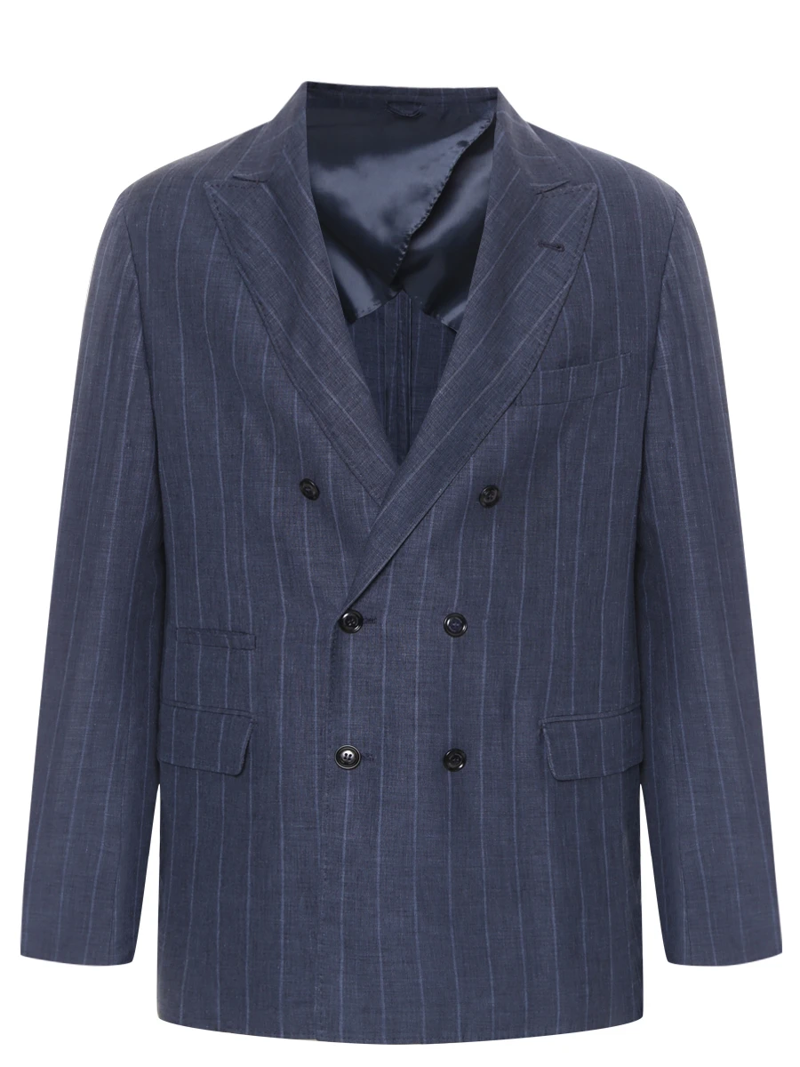 Костюм из шерсти и льна