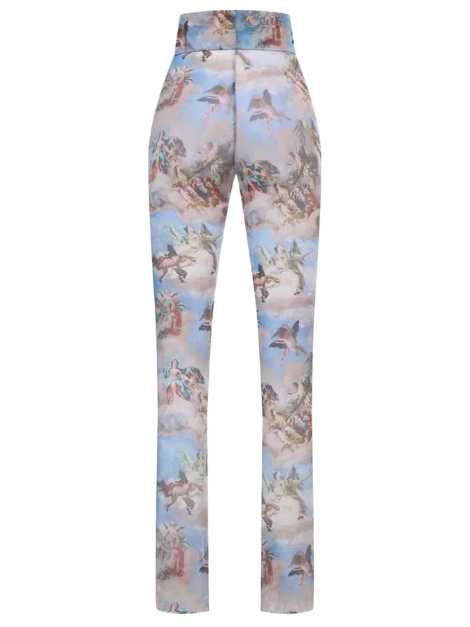 Леггинсы с принтом «Ангелы»