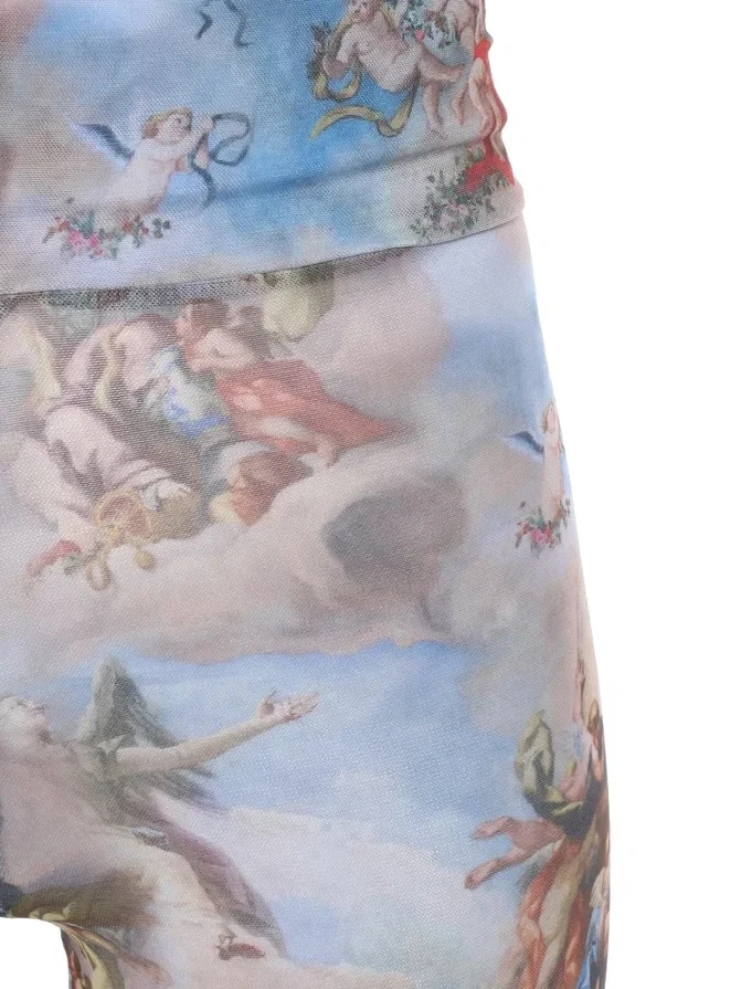 Леггинсы с принтом «Ангелы»