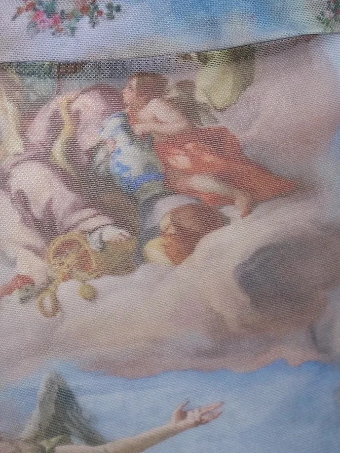 Леггинсы с принтом «Ангелы»