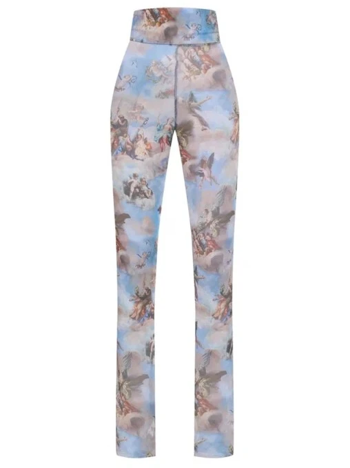 Леггинсы с принтом «Ангелы» WINWIN LARE