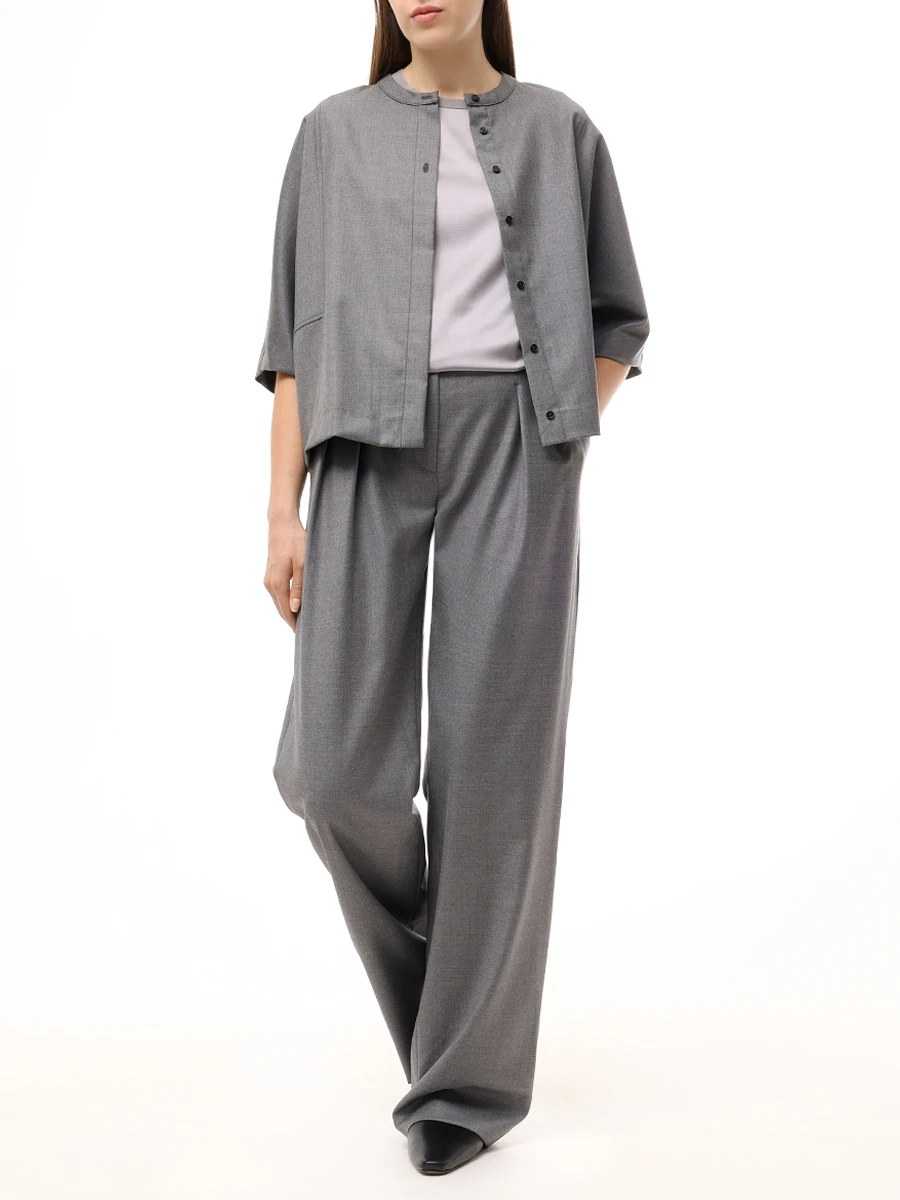 Брюки шерстяные