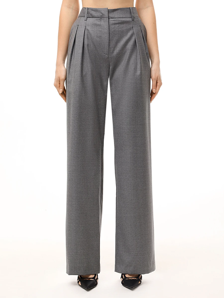 Брюки шерстяные