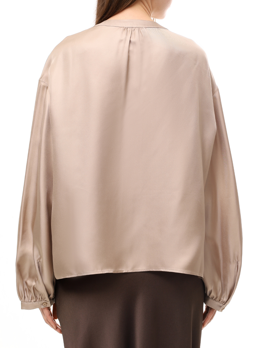 Блуза шелковая