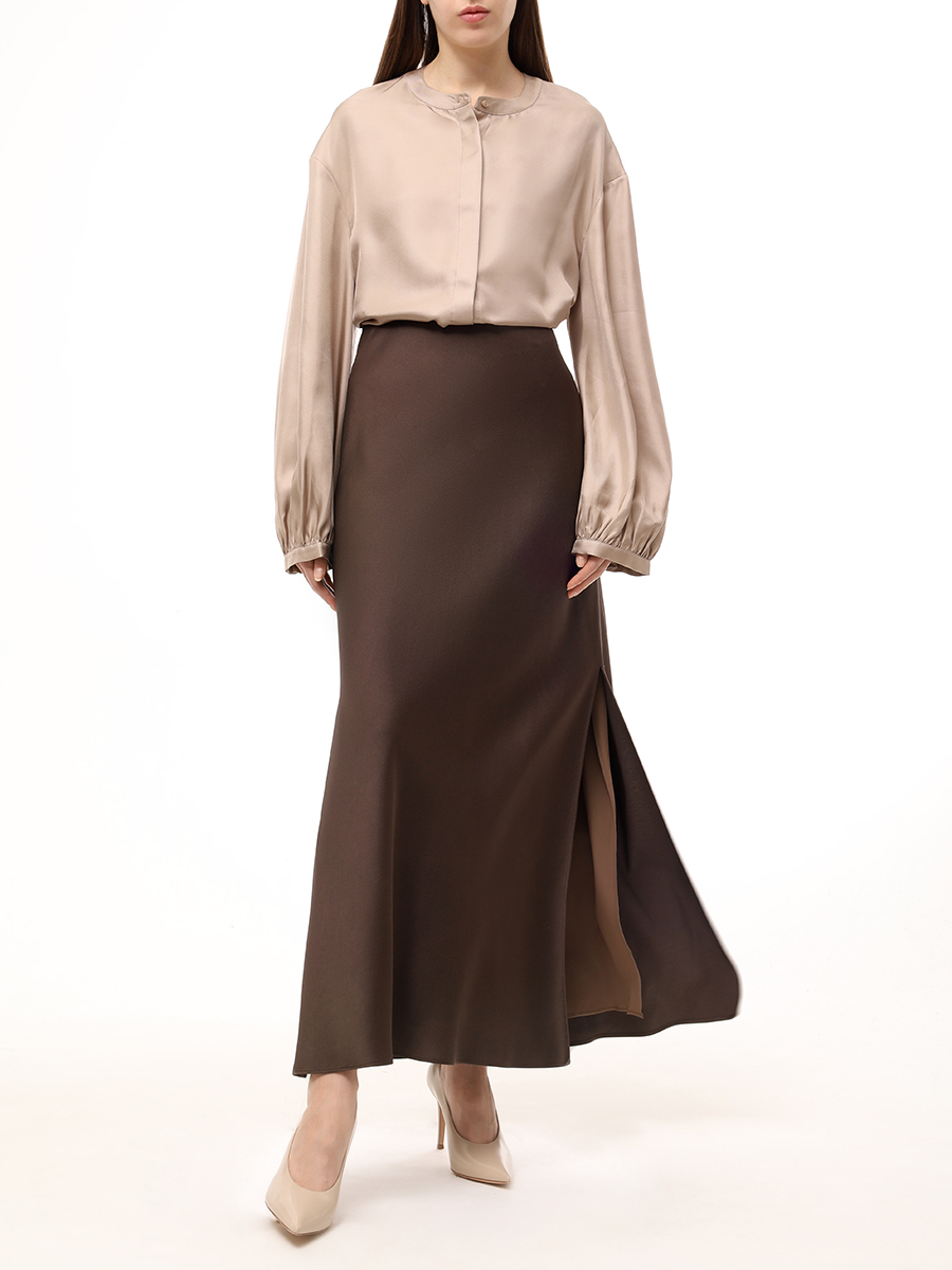 Блуза шелковая