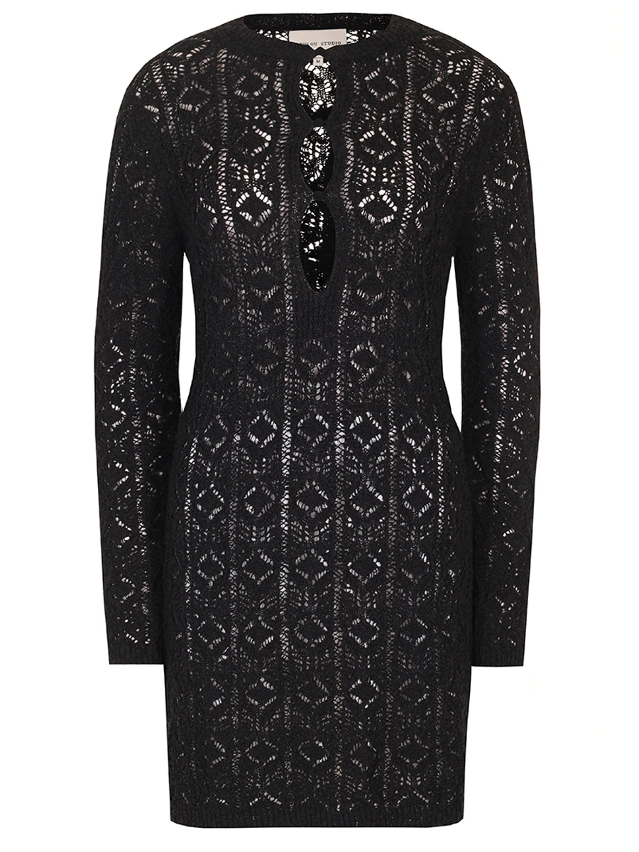 Платье из хлопка и шелка