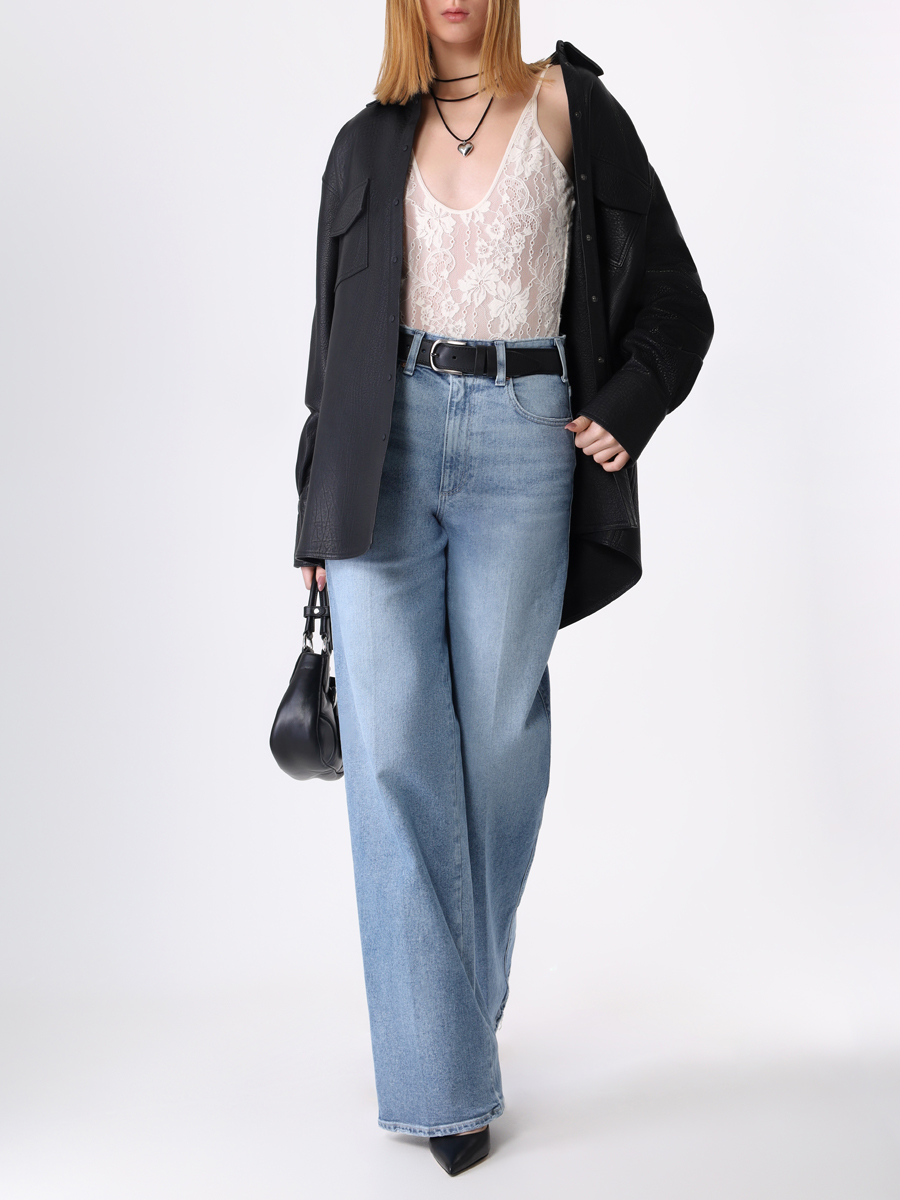 Боди кружевное