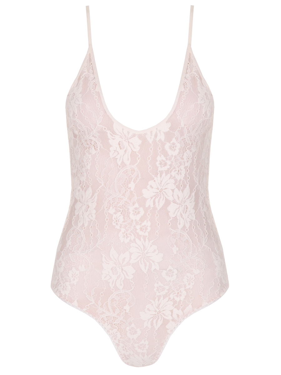 Боди кружевное