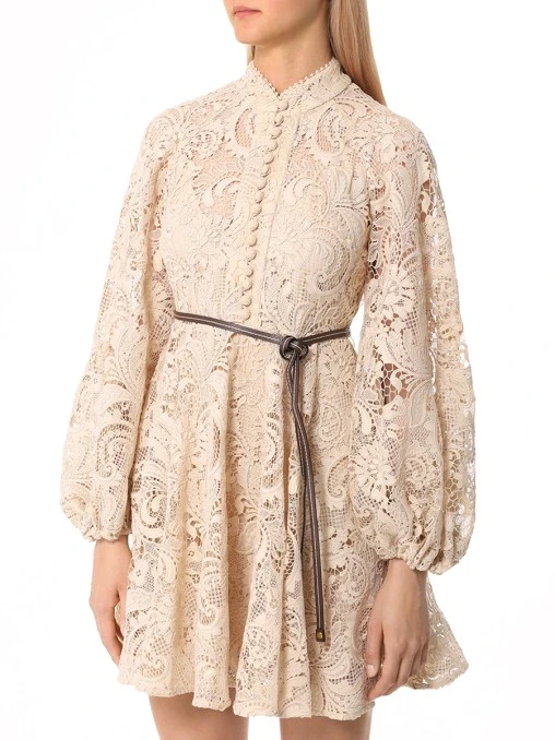 Платье кружевное ZIMMERMANN