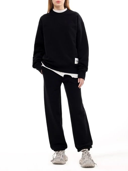 Толстовка хлопковая JIL SANDER