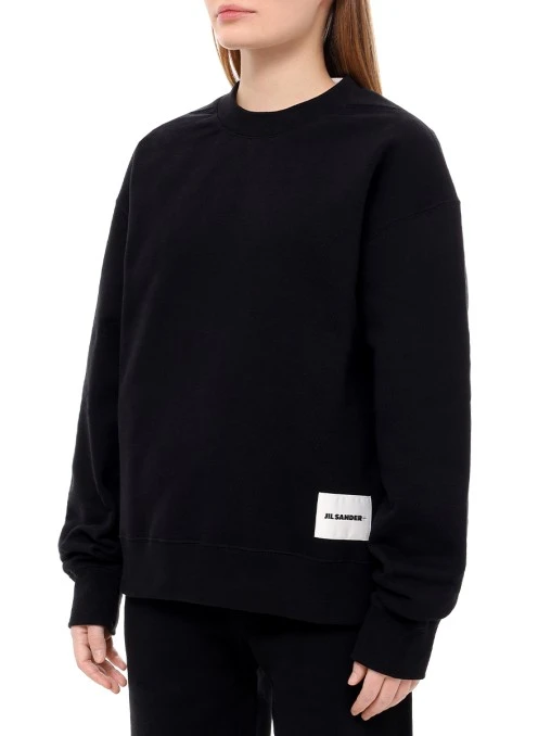 Толстовка хлопковая JIL SANDER