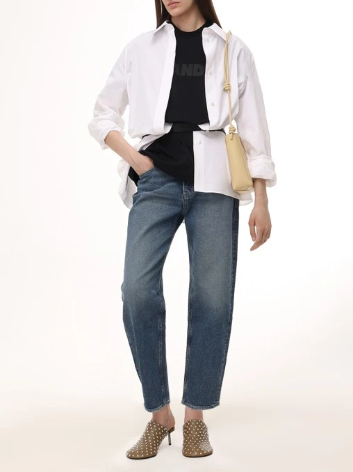 Футболка хлопковая JIL SANDER