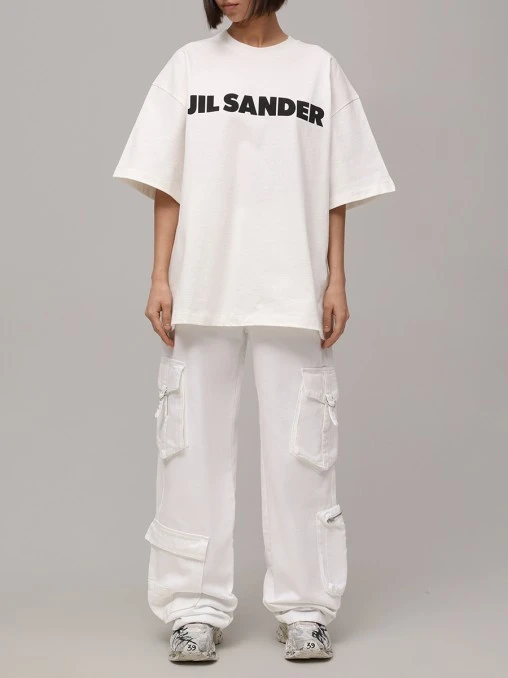 Футболка хлопковая JIL SANDER