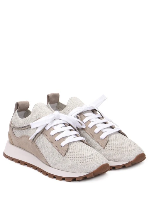 Кроссовки текстильные BRUNELLO CUCINELLI