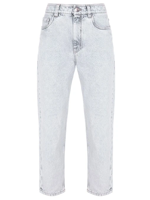 Джинсы хлопковые BRUNELLO CUCINELLI