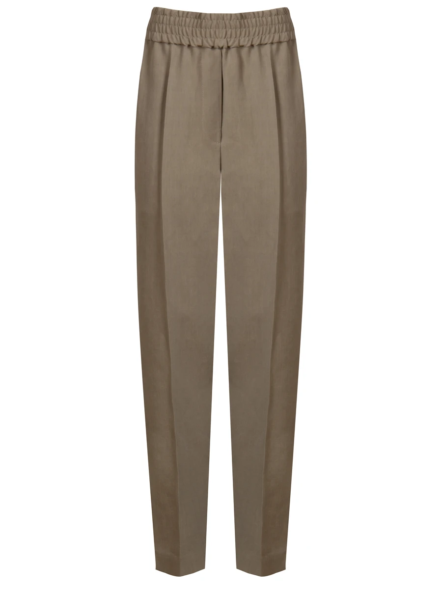 Брюки из вискозы и льны