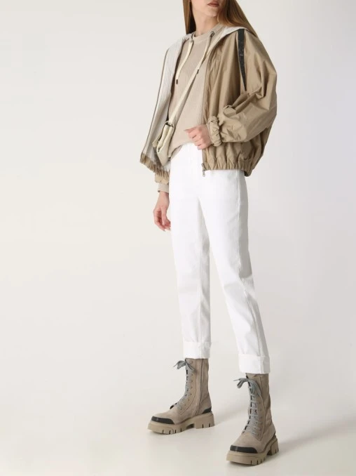 Джинсы хлопковые BRUNELLO CUCINELLI