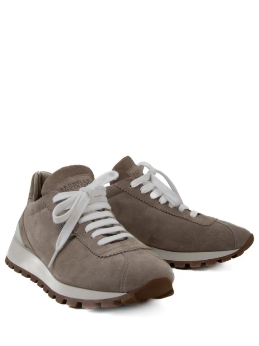 Кроссовки замшевые BRUNELLO CUCINELLI