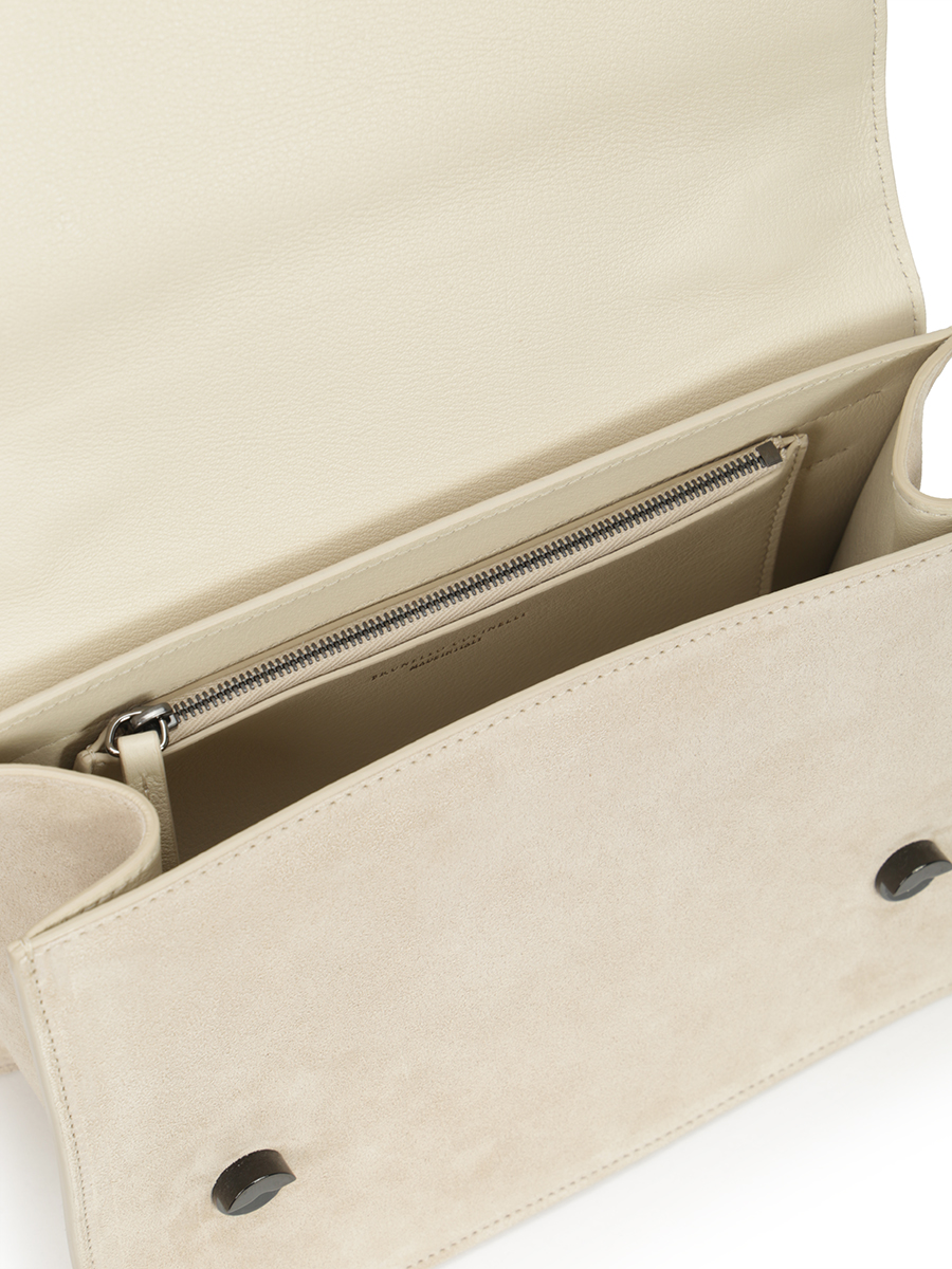 Сумка замшевая