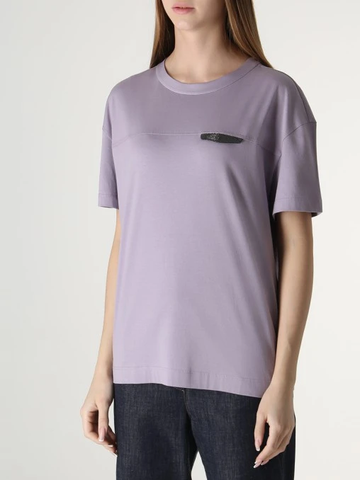 Футболка хлопковая BRUNELLO CUCINELLI
