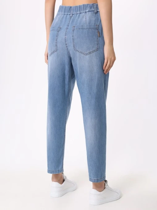 Джинсы хлопковые BRUNELLO CUCINELLI