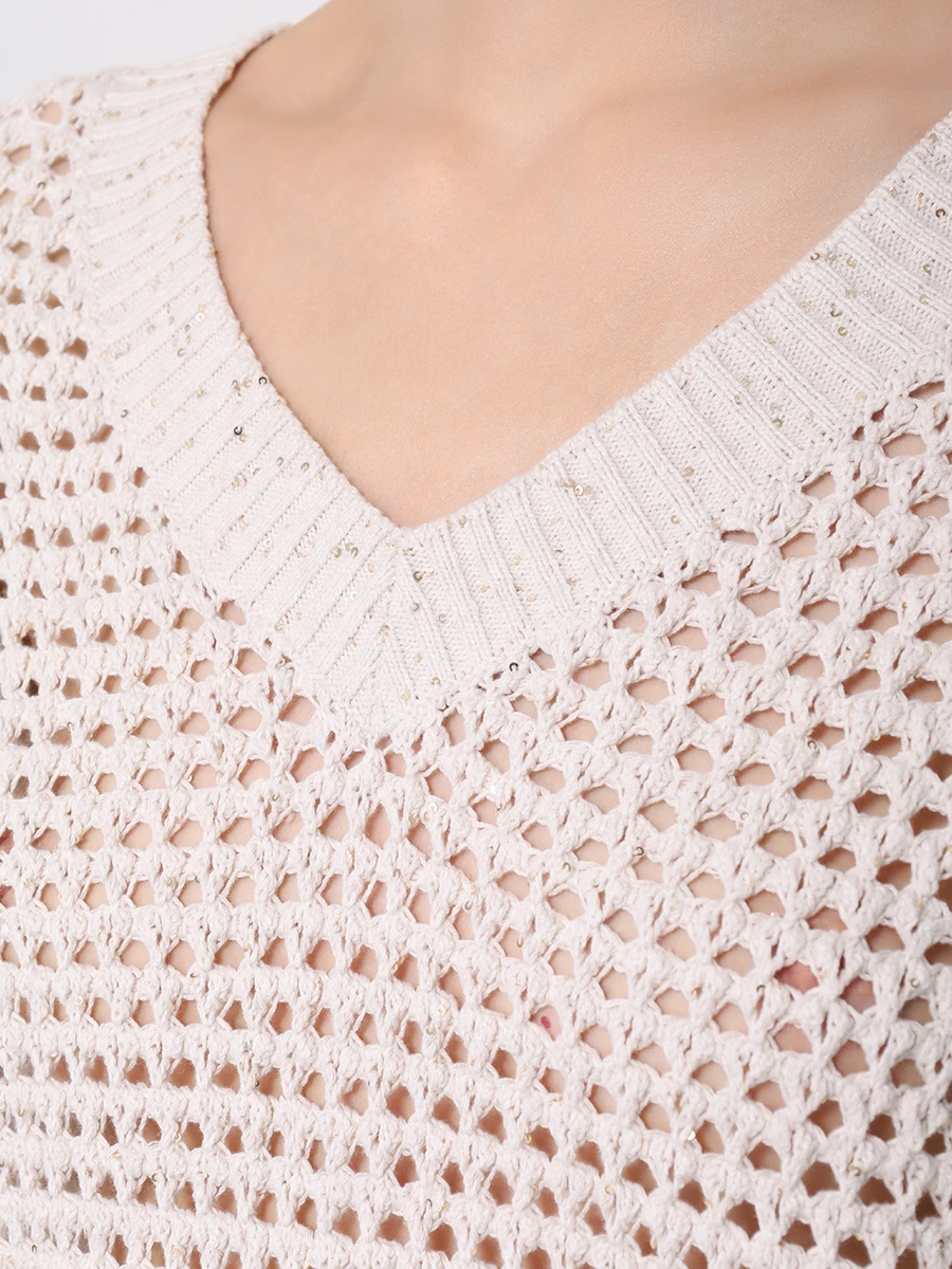 Пуловер хлопковый