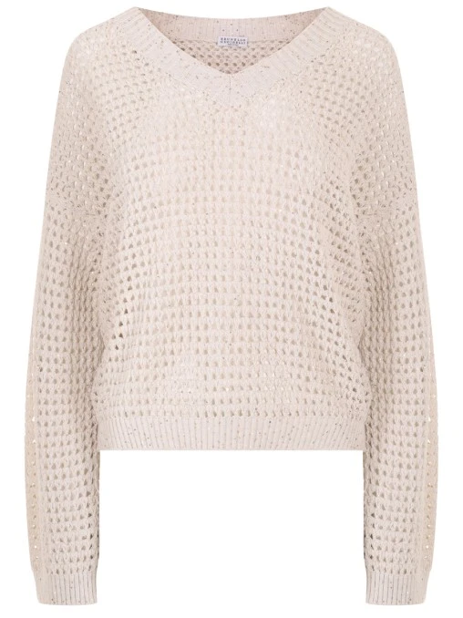 Пуловер хлопковый BRUNELLO CUCINELLI