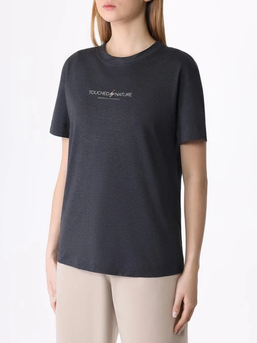 Футболка хлопковая Nature BRUNELLO CUCINELLI