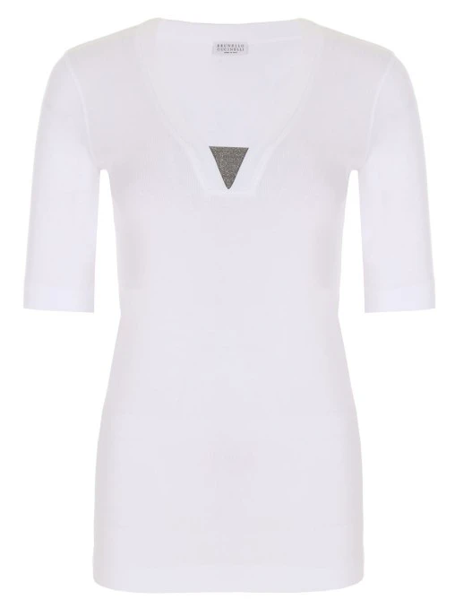Футболка хлопковая BRUNELLO CUCINELLI