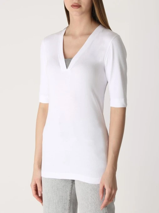 Футболка хлопковая BRUNELLO CUCINELLI
