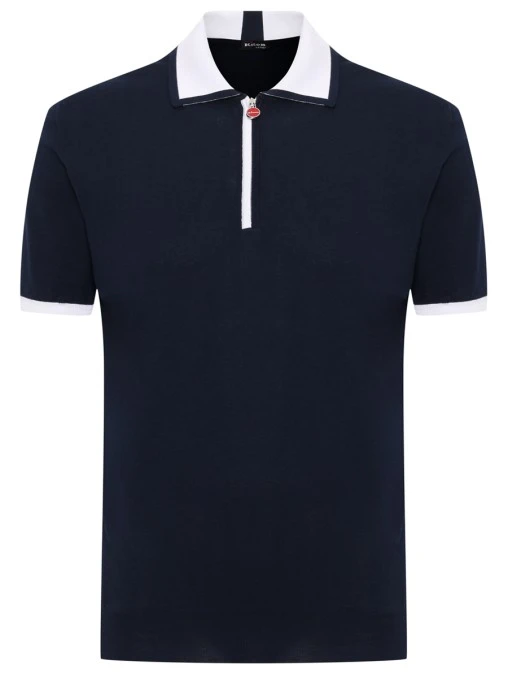 Поло хлопковое KITON
