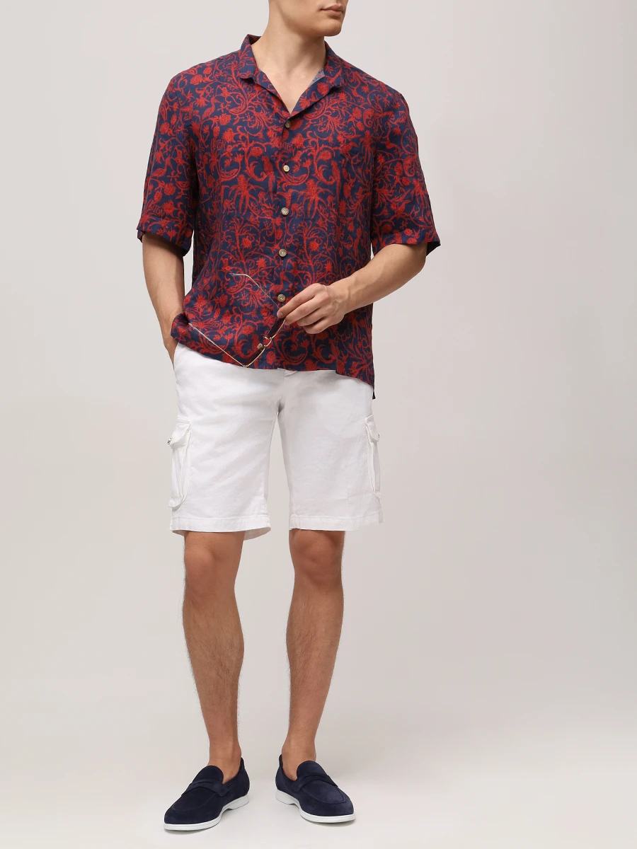 Шорты льняные