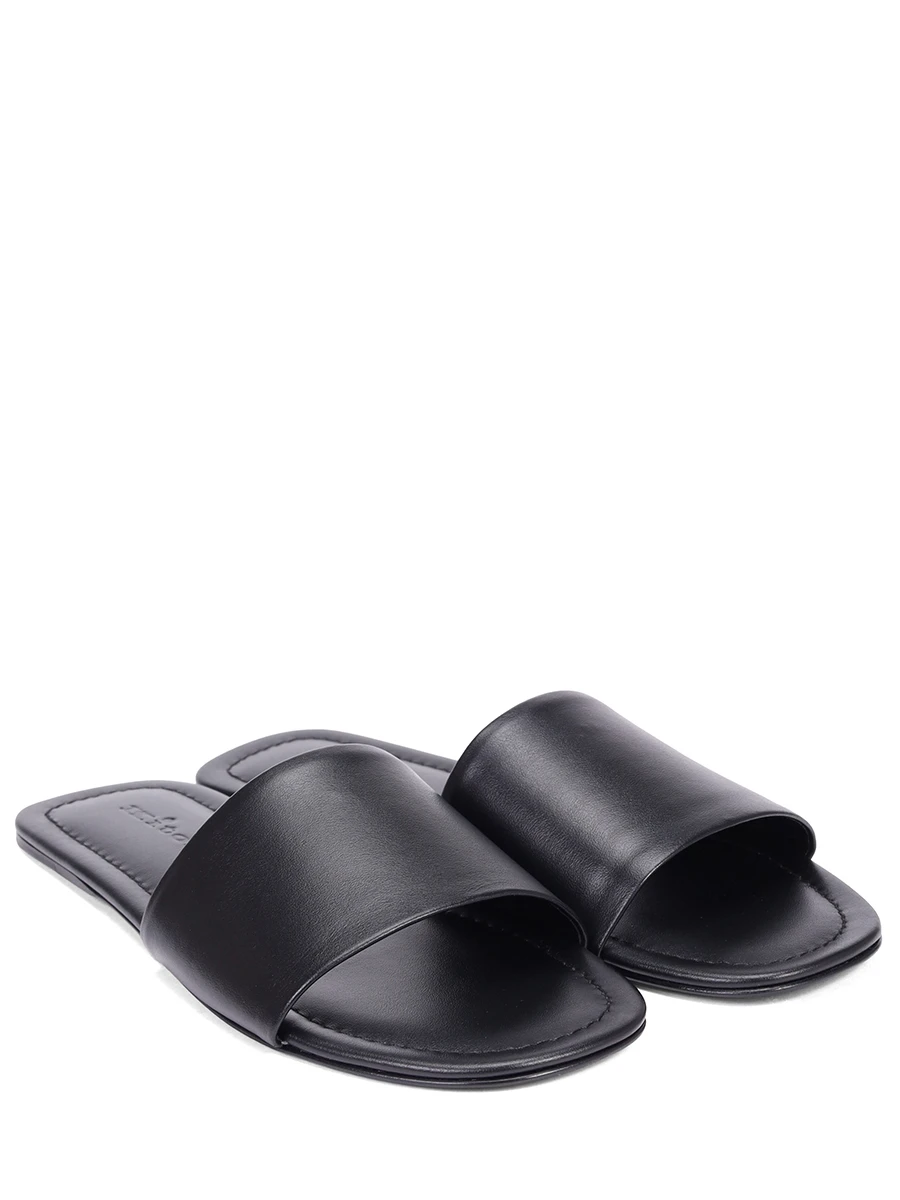 Шлепанцы кожаные